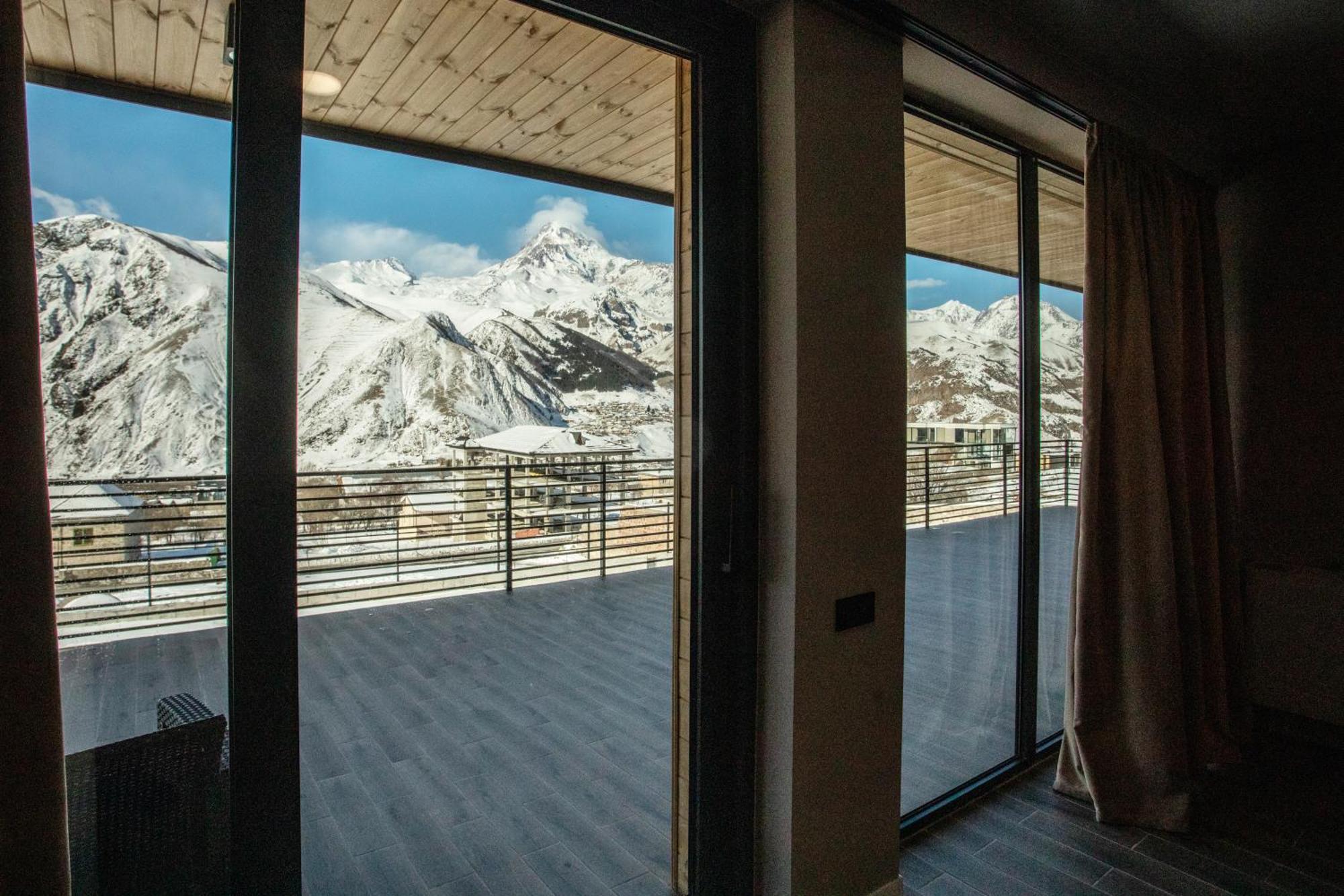 Kazbegi Hotel Grand View Exterior foto